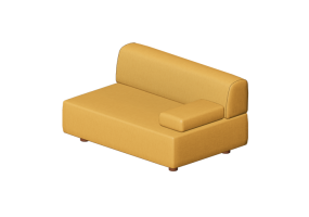 3D Sessel und Sofas - Sofa aus Stoff oder Leder - Hitch Mylius - hm108g