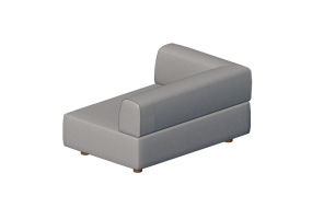 3D Sessel und Sofas - Sofa aus Stoff oder Leder - Hitch Mylius - hm108v