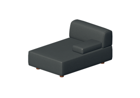 3D Sessel und Sofas - Chaiselongue - Hitch Mylius - hm108x