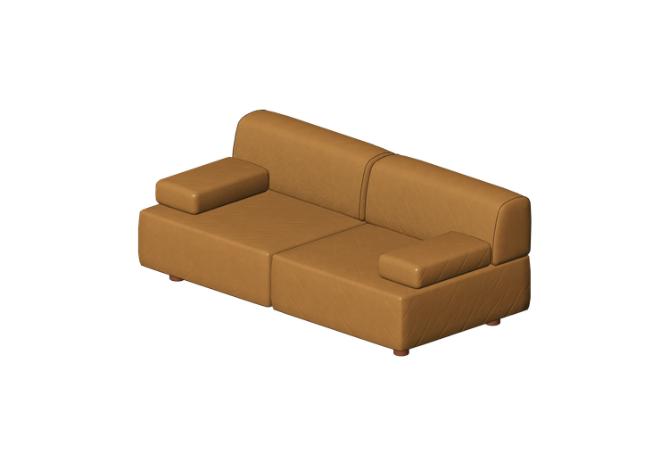 Poltronas y Sofás 3D - Sofá 2 plazas - Hitch Mylius -... Poltronas y Sofás 3D - Sofá 2 plazas - Hitch Mylius -...