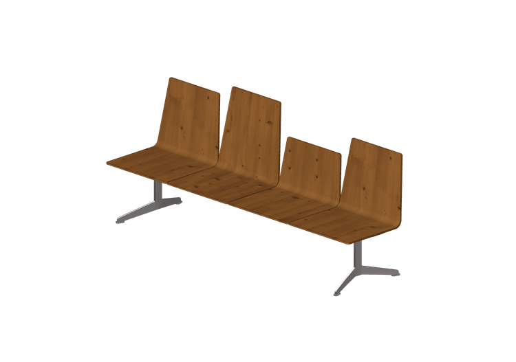 Sedie 3D - Seduta su trave 3 posti - Hitch Mylius - hm213g... Sedie 3D - Seduta su trave 3 posti - Hitch Mylius - hm213g...