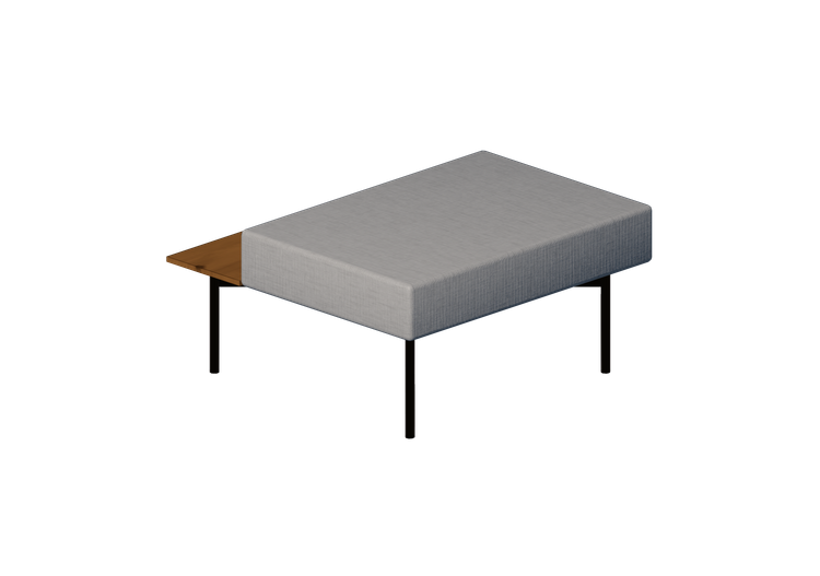 Poltrone 3D - Panca con tavolino- Hitch Mylius - hm102h -... Poltrone 3D - Panca con tavolino- Hitch Mylius - hm102h -...