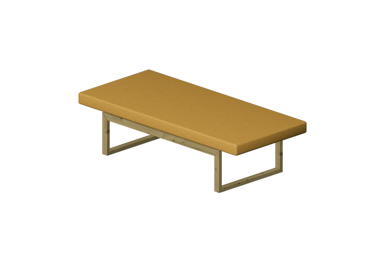 3D Sessel - Bank mit gepolstertem Sitzteil - Hitch Mylius -... 3D Sessel - Bank mit gepolstertem Sitzteil - Hitch Mylius -...