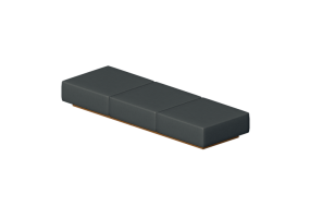 Poltronas 3D - Asiento acolchado - Hitch Mylius - hm108c