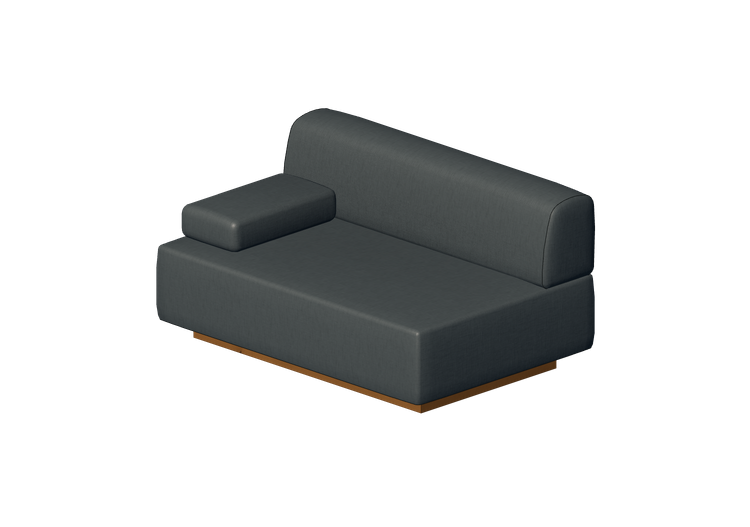 Poltronas 3D - Sofá tapizado de tela o de cuero - Hitch... Poltronas 3D - Sofá tapizado de tela o de cuero - Hitch...