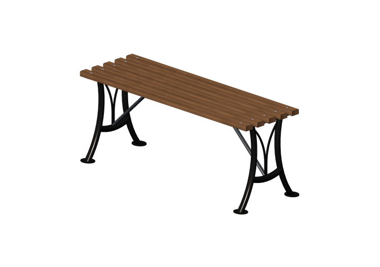 Bancos 3D - Banco de madeira e metal 120x44x48cm - Hobbyka... Bancos 3D - Banco de madeira e metal 120x44x48cm - Hobbyka...
