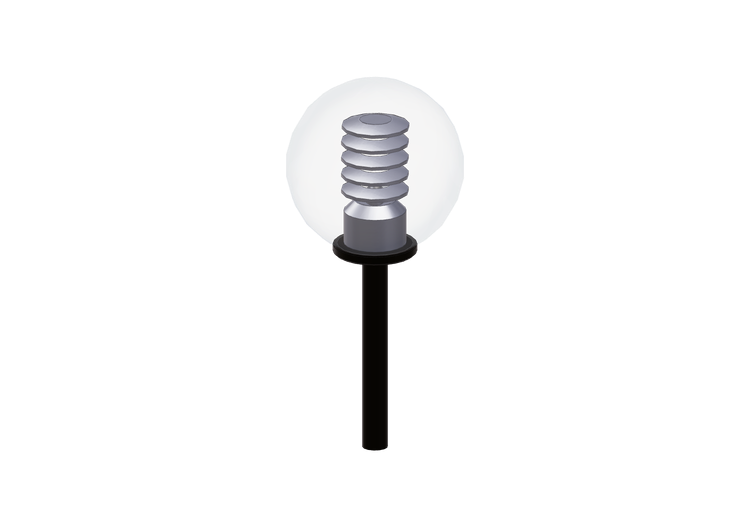 Lampada da terra 3D - Lampione con una lampada - Hobbyka –... Lampada da terra 3D - Lampione con una lampada - Hobbyka –...