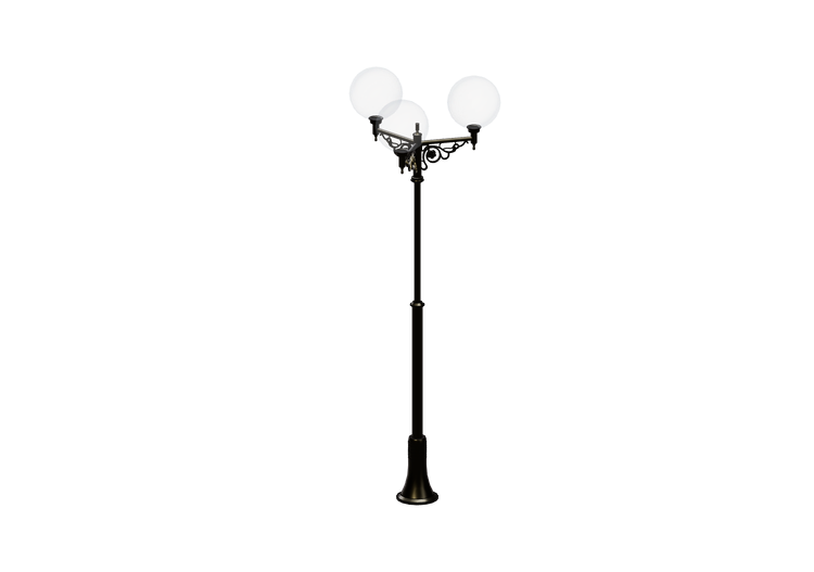 3D Straßenlanternen - Laterne mit drei Lampen - Hobbyka -... 3D Straßenlanternen - Laterne mit drei Lampen - Hobbyka -...