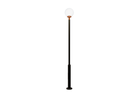 Farolas de calle 3D - Farola con una l&aacute;mpara - Hobbyka - Т-02