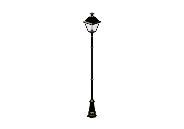 Lampioni stradali 3D - Lampione con una lampada - Hobbyka -... Lampioni stradali 3D - Lampione con una lampada - Hobbyka -...