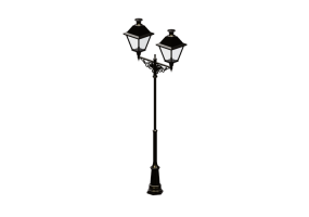 3D Street Lights - Lamppost with two lights - Hobbyka - Admiral