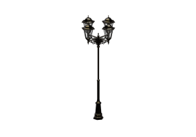 3D Street Lights - Street light with four light sources - Hobbyka - Pushkin
