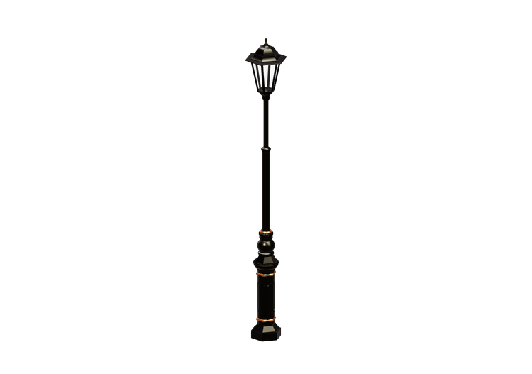 Farolas de calle 3D - Farola con una lámpara - Hobbyka -... Farolas de calle 3D - Farola con una lámpara - Hobbyka -...