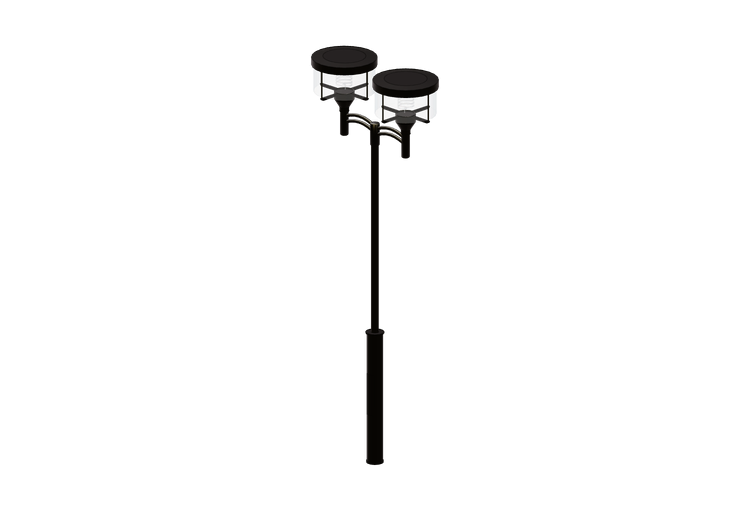 Farolas de calle 3D - Farola con dos lámparas - Hobbyka -... Farolas de calle 3D - Farola con dos lámparas - Hobbyka -...
