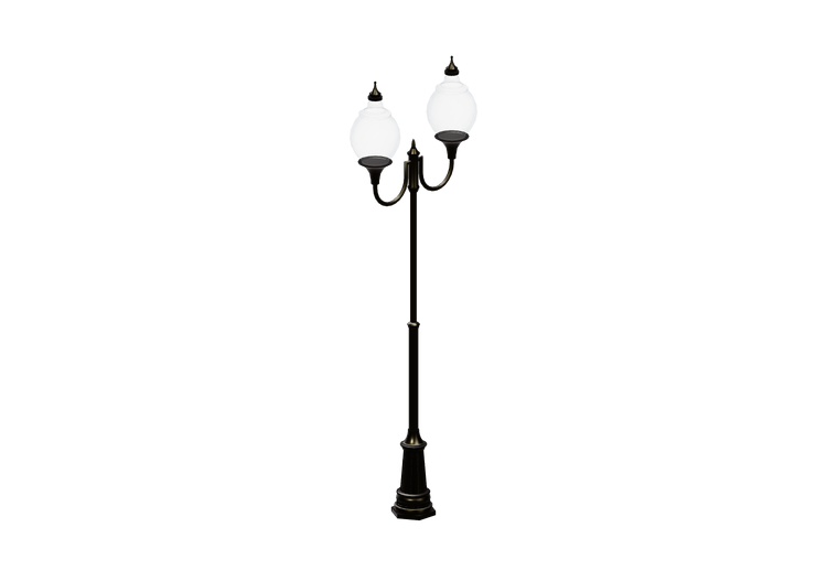 Farolas de calle 3D - Farola con dos lámparas - Hobbyka -... Farolas de calle 3D - Farola con dos lámparas - Hobbyka -...