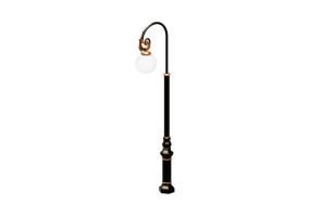 3D Stra&szlig;enlanternen - Laterne mit einer Lampe - Hobbyka - S-01
