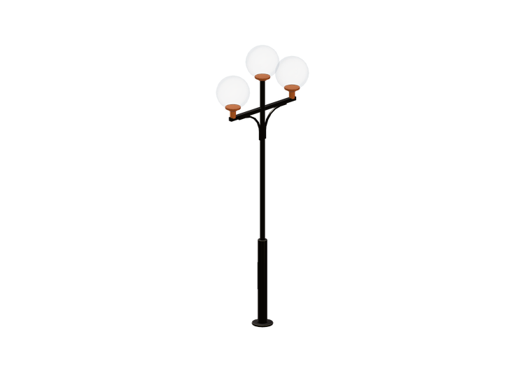 Lampioni stradali 3D - Lampione con tre lampade - Hobbyka -... Lampioni stradali 3D - Lampione con tre lampade - Hobbyka -...