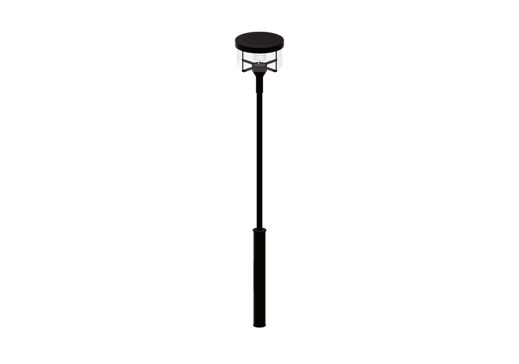 Réverbères routiers 3D - Réverbère avec une lampe - Hobbyka... Réverbères routiers 3D - Réverbère avec une lampe - Hobbyka...