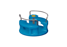 3D Playgrounds - Roundabout 120x76cm - Holzhof &ndash; POLYETHYLENE ROUNDABOUT XCG120