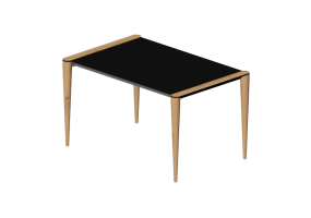 3D Tisch - Holztisch - Horm - Bolero