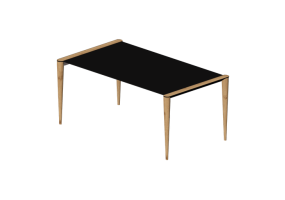 3D Tisch - Holztisch - Horm - Bolero
