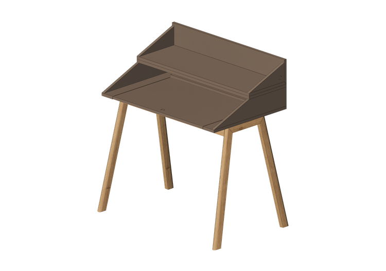 Mesas 3D - Mesa de madera - Horm - Bureau - Horm Mesas 3D - Mesa de madera - Horm - Bureau - Horm
