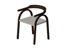 Chaises 3D - Chaise en bois - Horm - Amilcare Chair