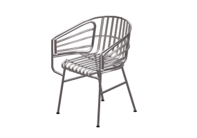 Chaises 3D - Chaise en aluminium - Horm - Raphia