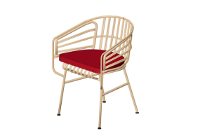 Sedie 3D - Sedia in legno - Horm - Raphia