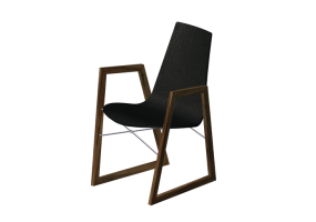 Chairs and Sofas 3D - Fabric armchair - Horm - Ray
