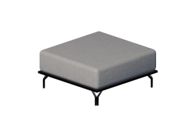 Chairs and Sofas 3D - Fabric pouf - Horm - Summit