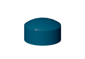 Chairs and Sofas 3D - Leather Pouf - Horm - Pollon