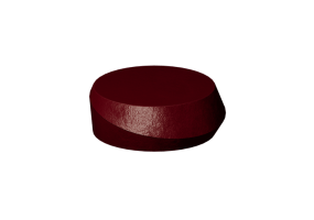 Poltronas y Sof&aacute;s 3D - Puf de cuero - Horm - Giro