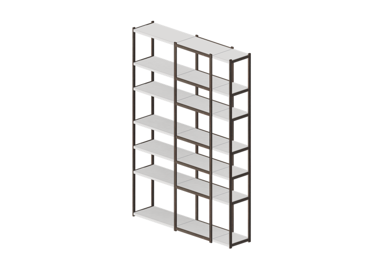 Librerie 3D - Scaffale in legno - Horm - 93-08-05 - Horm Librerie 3D - Scaffale in legno - Horm - 93-08-05 - Horm