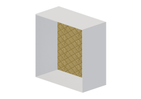 Librer&iacute;as y Contenedores 3D - Estanter&iacute;a de madera - Horm - Alma 40