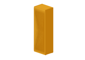 3D B&uuml;cherregal und Beh&auml;lter - Buffet aus lackiertem Holz - Horm - Blend