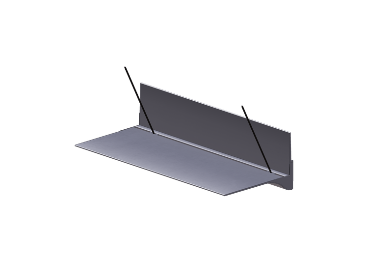 Librerías y Contenedores 3D - Repisa de aluminio - Horm -... Librerías y Contenedores 3D - Repisa de aluminio - Horm -...