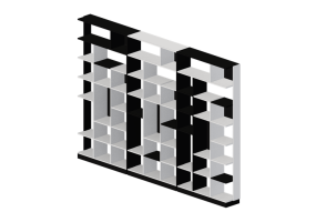 Estantes 3D - Estante de pl&aacute;stico - Horm - Sudoku