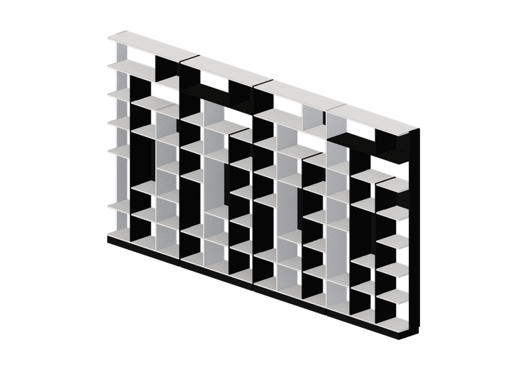 3D Bücherregal und Behälter - Bücherregal aus Kunststoff -... 3D Bücherregal und Behälter - Bücherregal aus Kunststoff -...