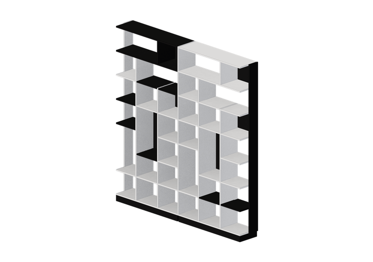 3D Bookshelves and Containers - Plastic bookshelf - Horm -... 3D Bookshelves and Containers - Plastic bookshelf - Horm -...