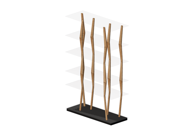 Librerías y Contenedores 3D - Librería de vidrio - Horm -... Librerías y Contenedores 3D - Librería de vidrio - Horm -...