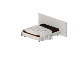 Lits 3D - Lit double - Horm - White Large