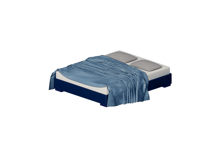 3D Betten und Nachttische - Doppelbett - Horm - Sommier... 3D Betten und Nachttische - Doppelbett - Horm - Sommier...