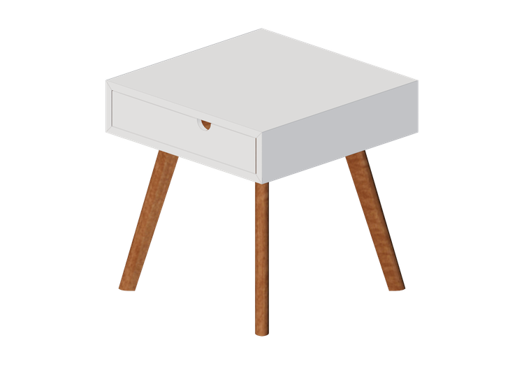 3D Betten und Nachttische - Nachttisch aus Holz - Horm - Io... 3D Betten und Nachttische - Nachttisch aus Holz - Horm - Io...