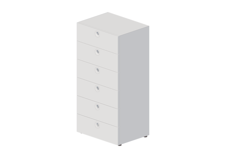 Armoires 3D - Commode à deux tiroirs - Horm - Anish Drawer... Armoires 3D - Commode à deux tiroirs - Horm - Anish Drawer...