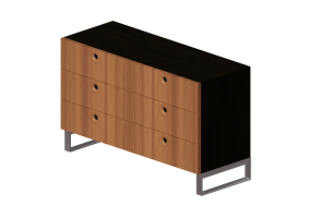 Armadi 3D - Cassettiera a sei cassetti - Horm - Anish Drawer