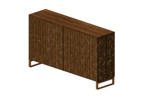 Armoires 3D - Commode en bois - Horm - Riddled Front