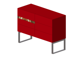 Armadi 3D - Madia in legno - Horm - Comr&igrave;