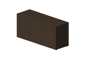 Armarios y Cómodas 3D - Mueble de madera - Horm - Leon