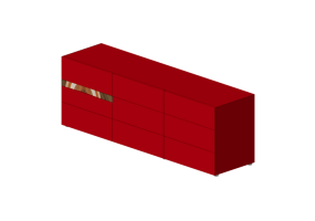 3D Schr&auml;nke und Kommoden - Anrichte aus Holz - Horm - Comr&igrave;